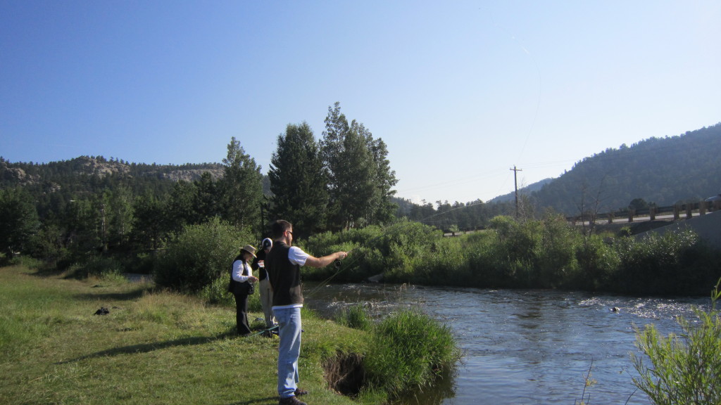 Fly Fishing the Big Thompson River in Estes Park Whit's Wilderness