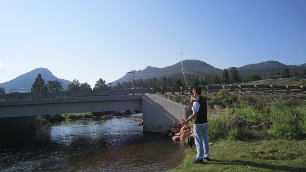 Fly Fishing the Big Thompson River in Estes Park Whit's Wilderness