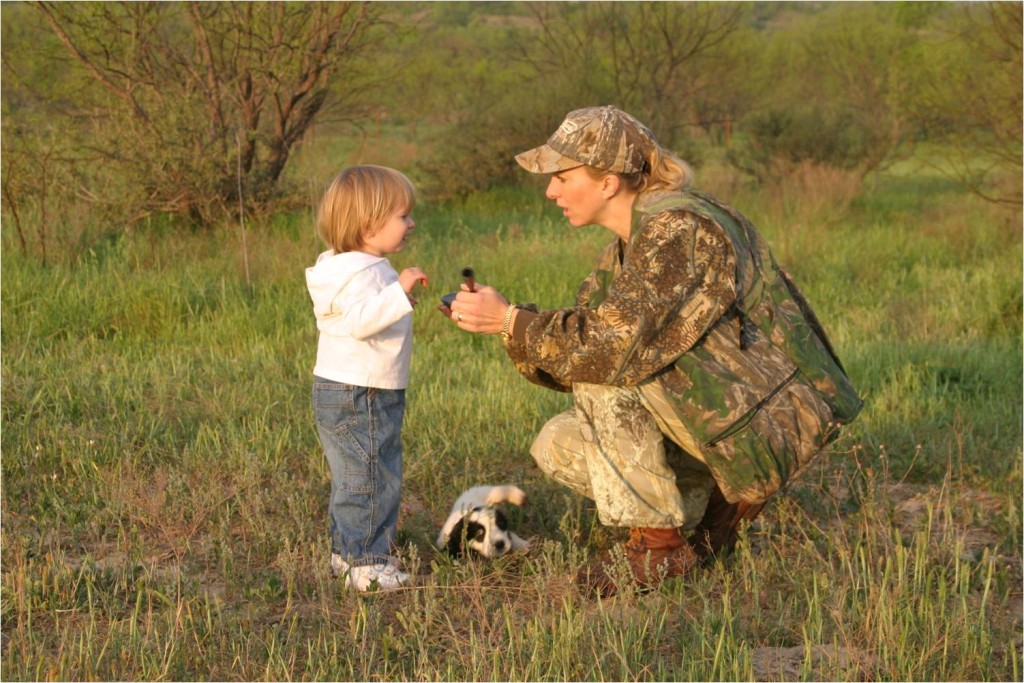 Outdoors with Mom