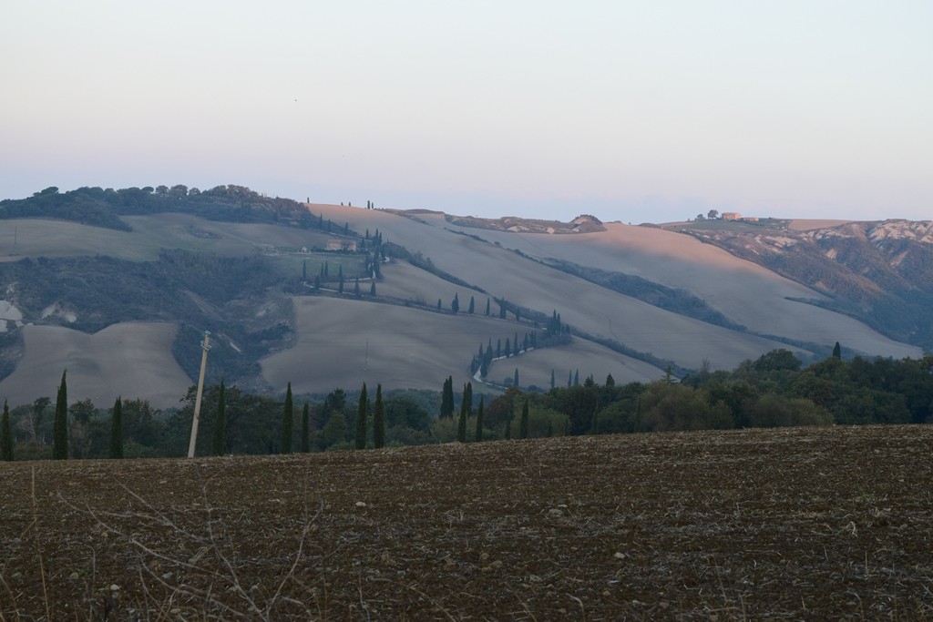 Tuscany countryside La Foce