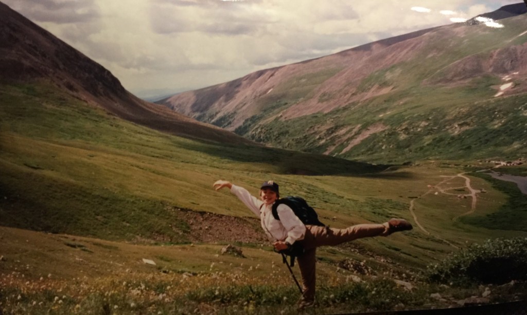 Arabesque on Mt. Democrat, Colorado circa 1998